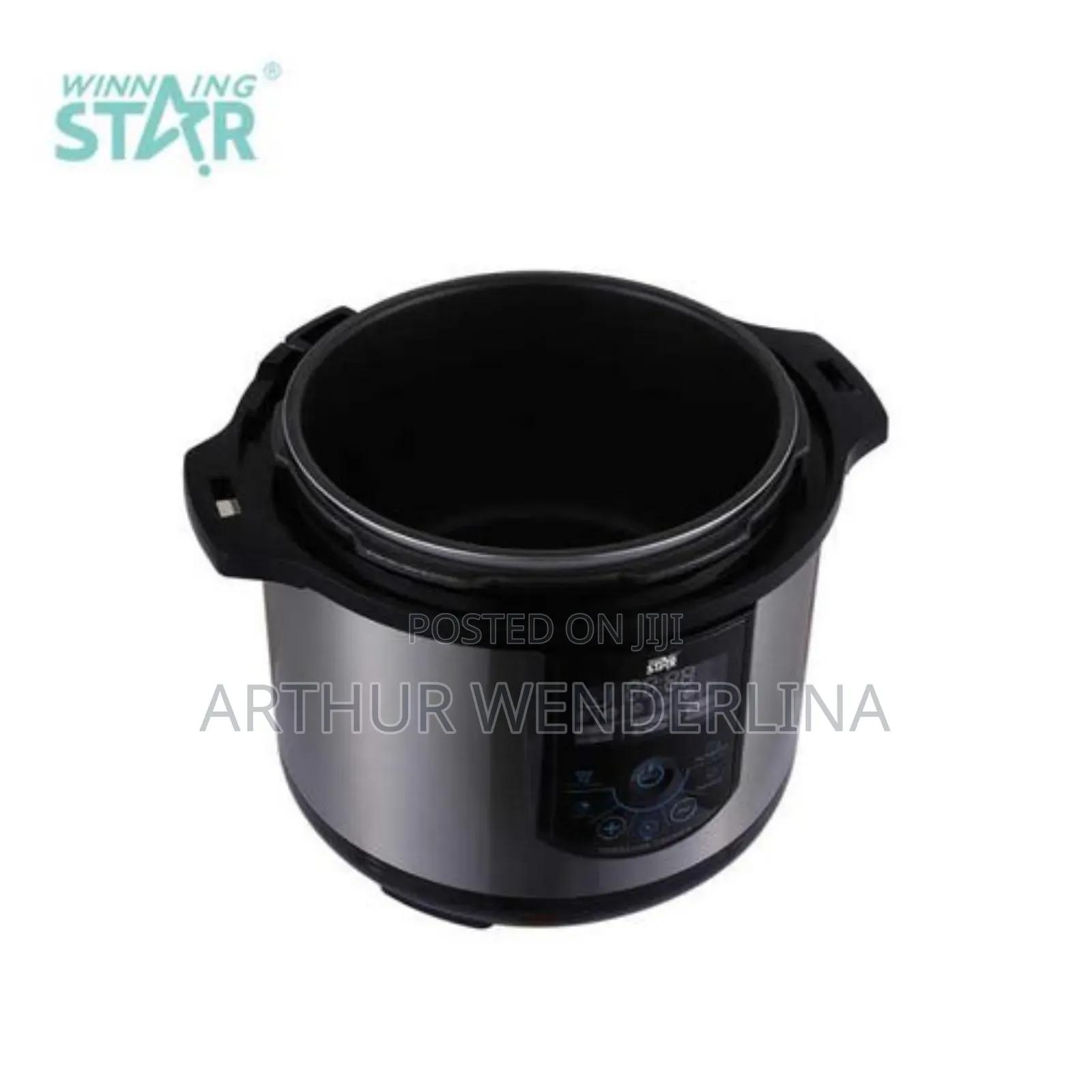 Winning Sta 10l Electric Pressure Cooker With Touch Panel, Silver.