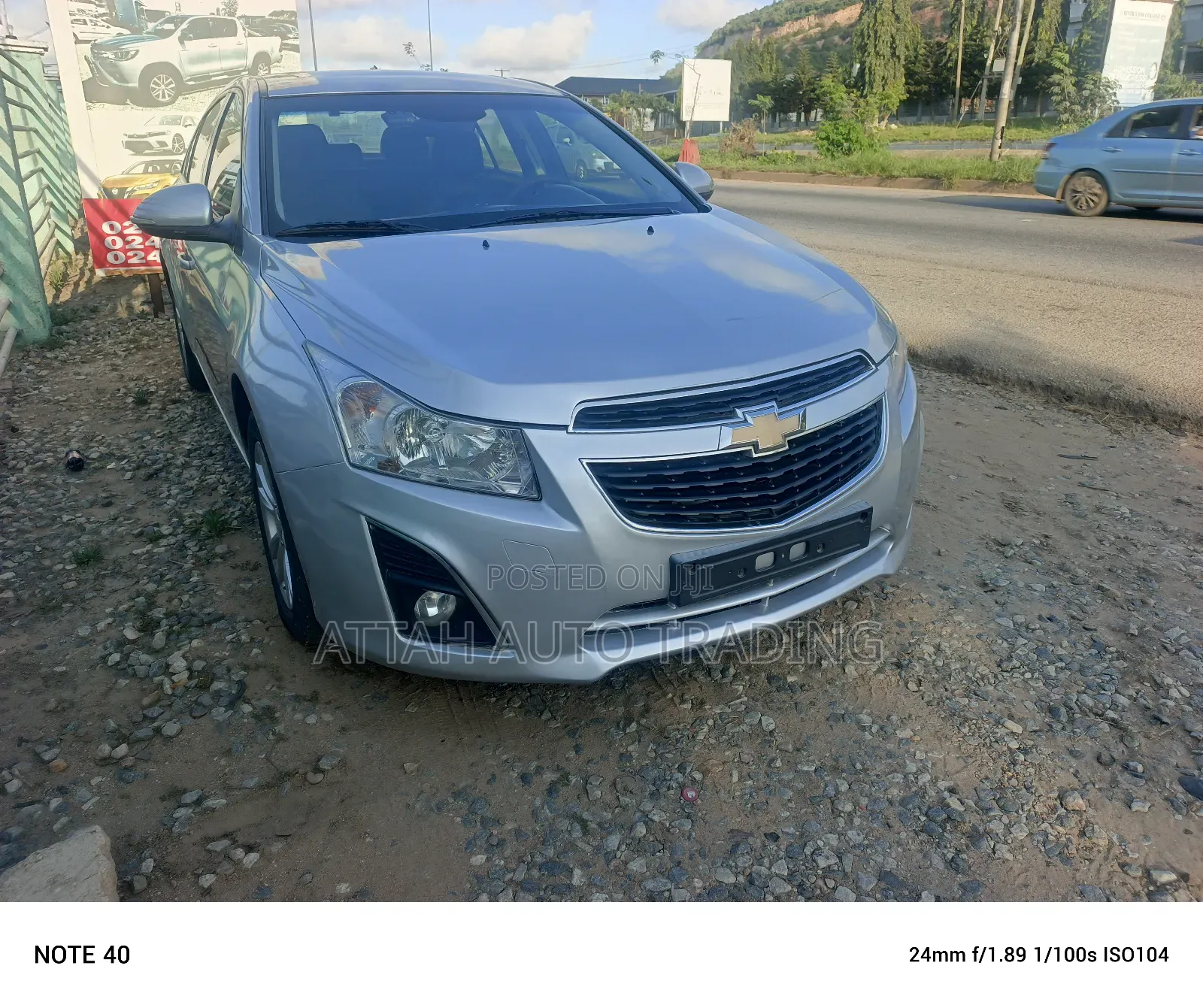 Chevrolet Cruze 2014 Silver