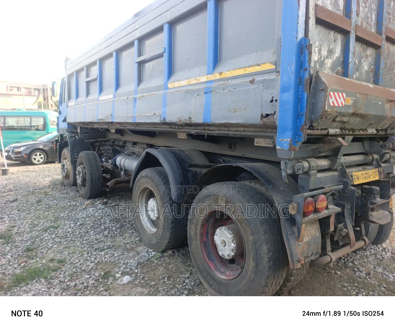 Man Deseil 12wheeler