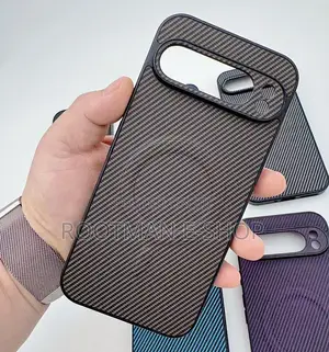 Magnetic Carbon Fiber With Tpu Phone Case for Google Pixel 10 Pro Xl