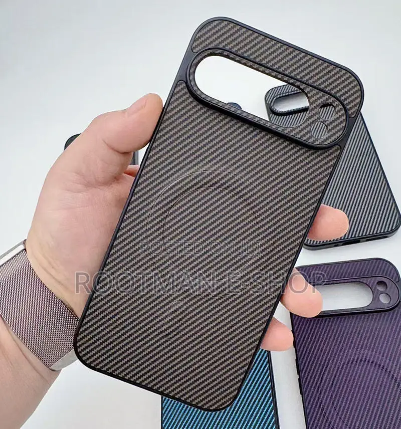Magnetic Carbon Fiber With Tpu Phone Case for Google Pixel 10 Pro Xl