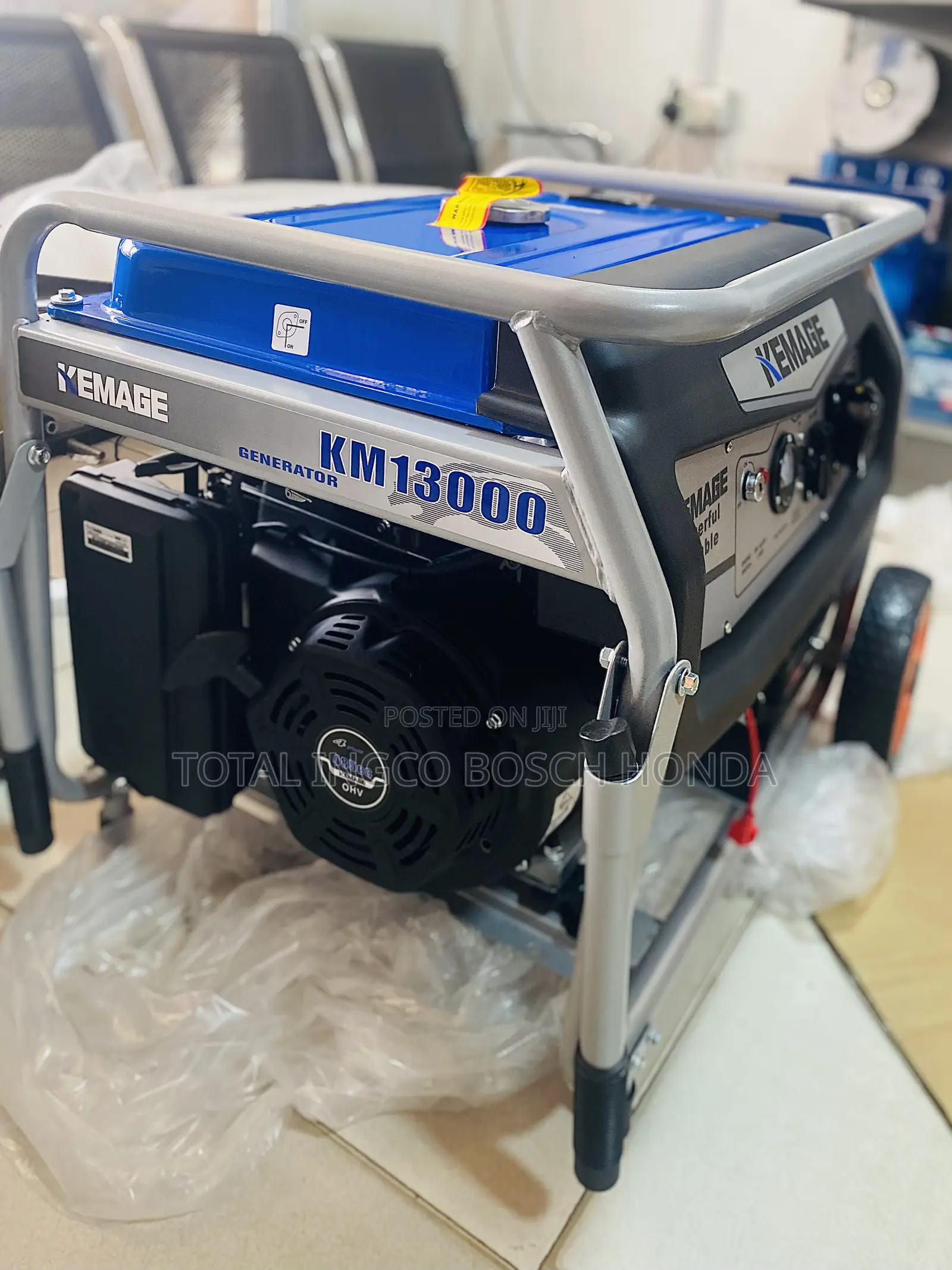 Kemage Generator With Electric and Manual Starter