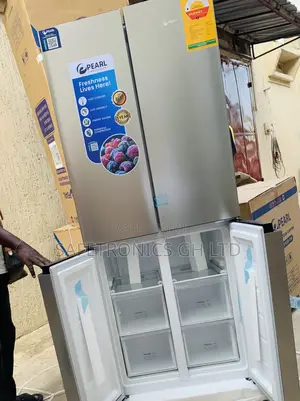 Boxed ; 4 Doors Pf-4220ixmd Side by Side Pearl 352l Fridge