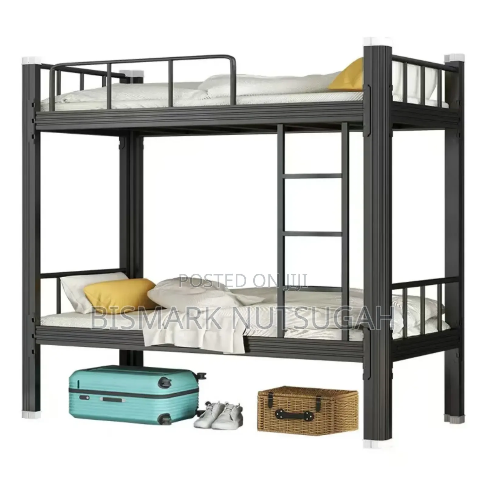 One Half Metallic Bunk Bed
