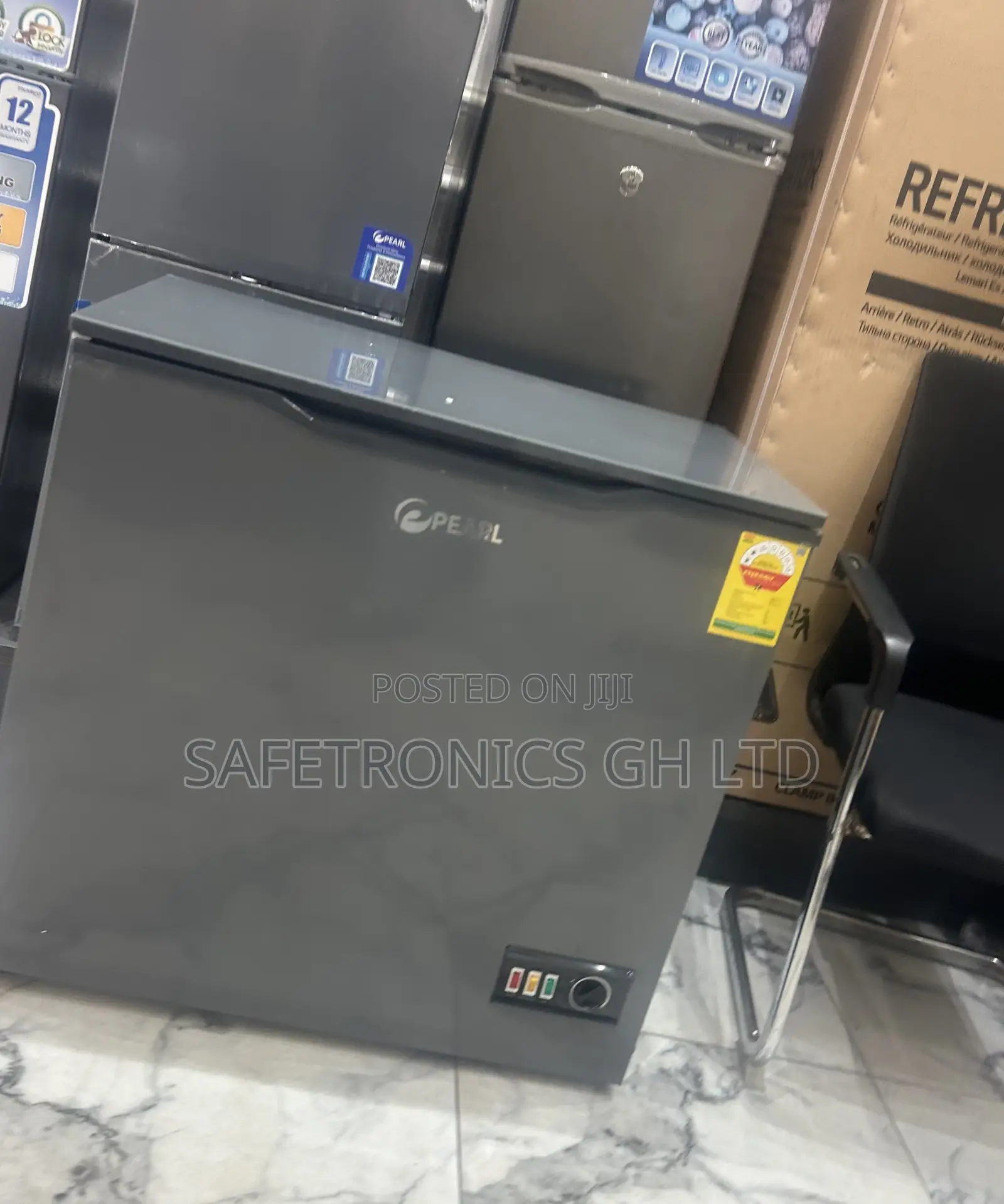 Fabulous Pearl 1 Door Glass 188 Liters PCF-2305-25y Freezer