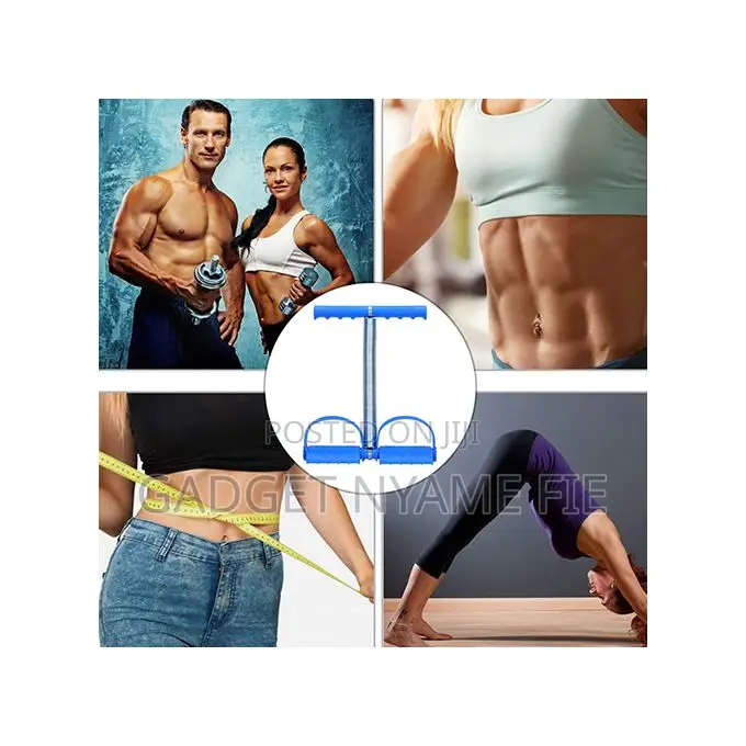 Smart Spring Tummy Trimmer With Hand Grips and Skipping Rope