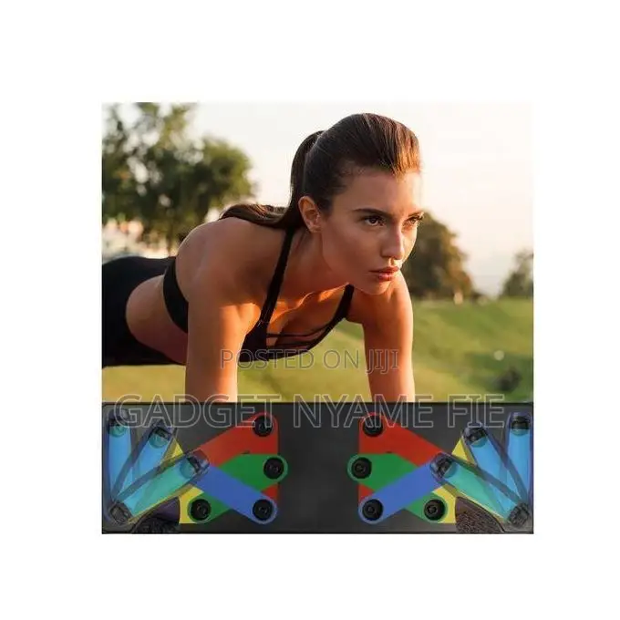 9 in 1 Push Up Rack Board Fitness Exercise Body-Building Tool