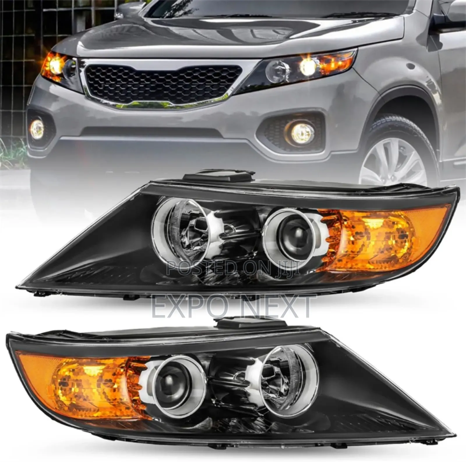 Halogen Headlight for Kia Sorento 2011- 2013