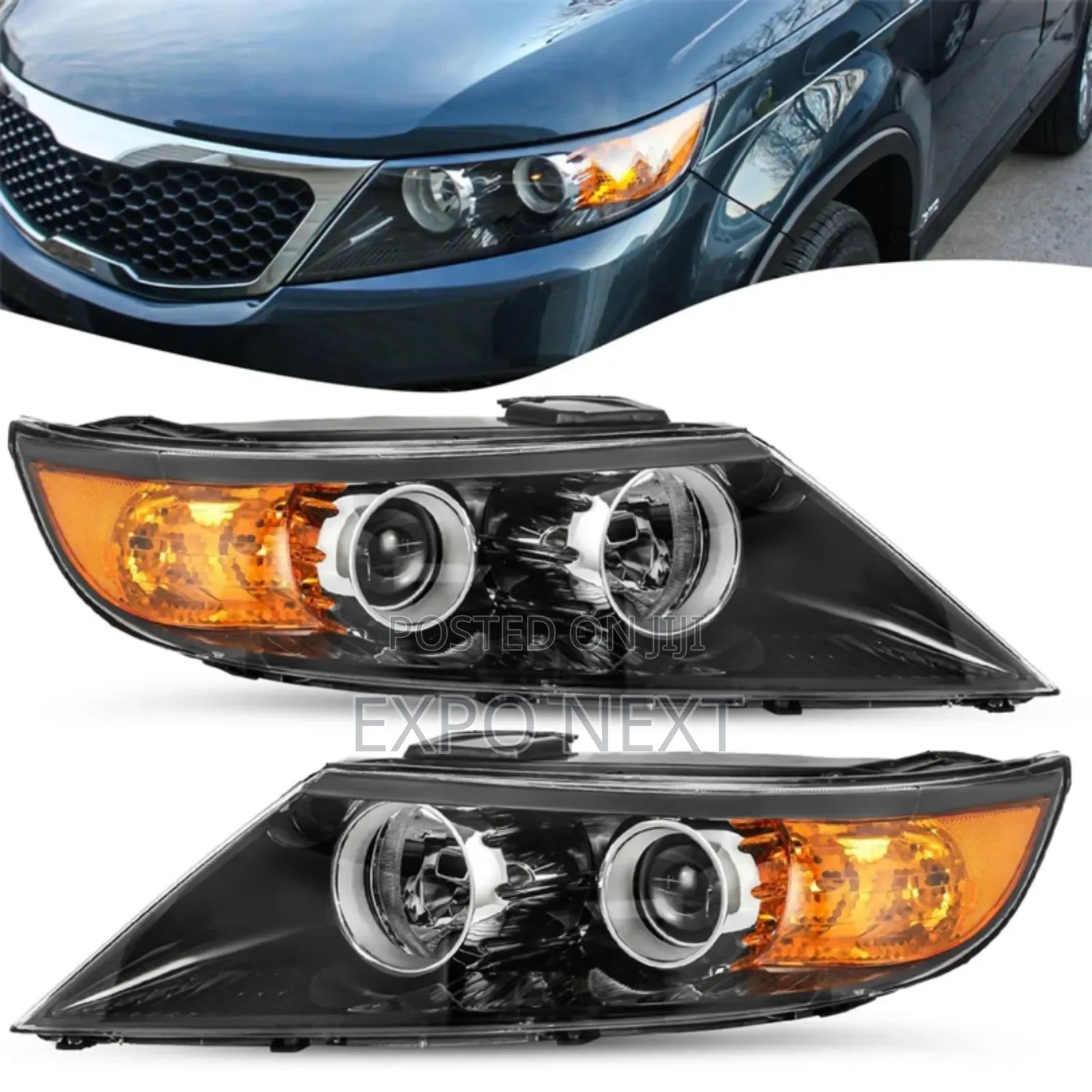 Halogen Headlight for Kia Sorento 2011- 2013