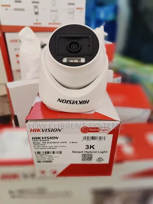 Hikvision 5mp Smart Hybrid Light With Audio Analog CCTV Camera