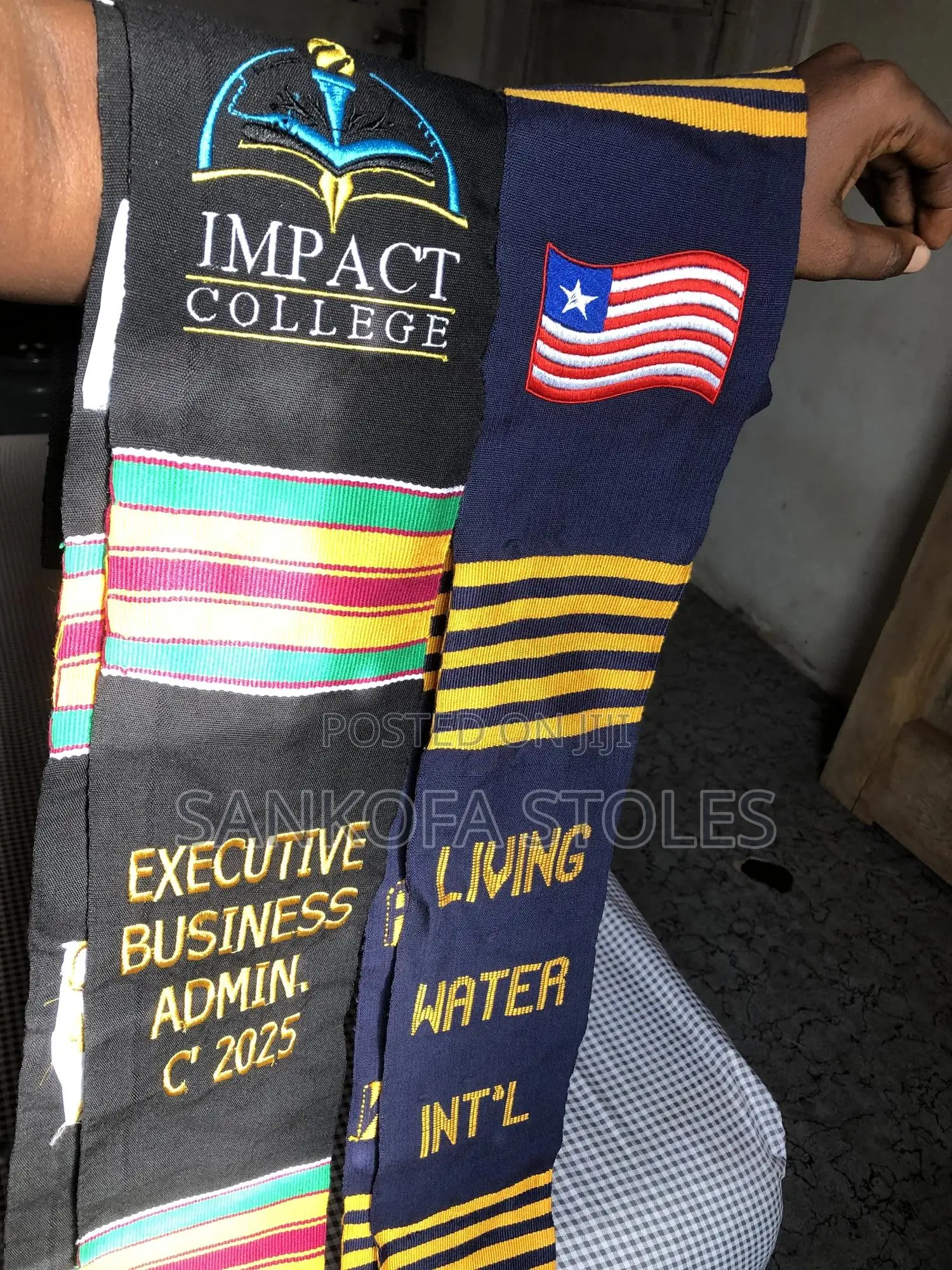 Customize Kente Graduation Stole