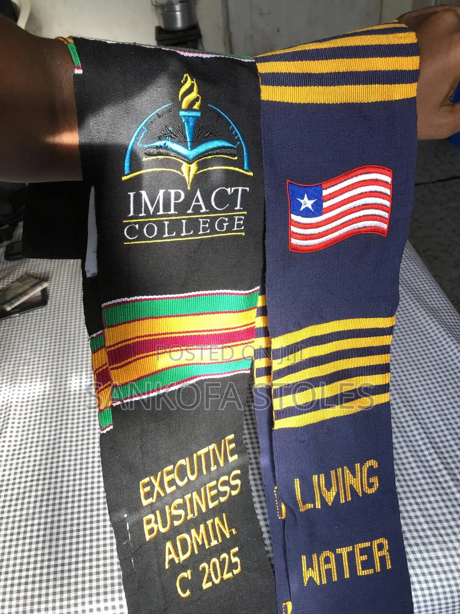 Customize Kente Graduation Stole