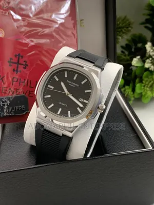 Patek Rubber Strap Geneva Watch