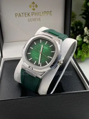 Patek Rubber Strap Geneva Watch