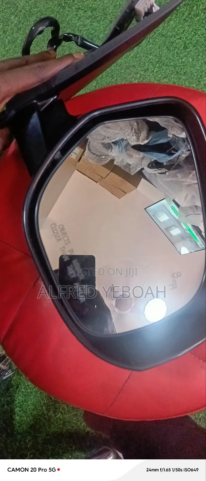 Mitsubishi Outlander 2016-2021 Mirror With Sensor and Light