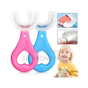 U-shaped Automatic Kids Toothbrush – 360° Oral Care