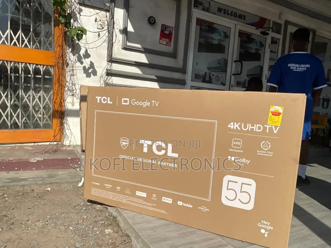 TCL 55′′ Smart Tv Stunning Visuals Smart Features