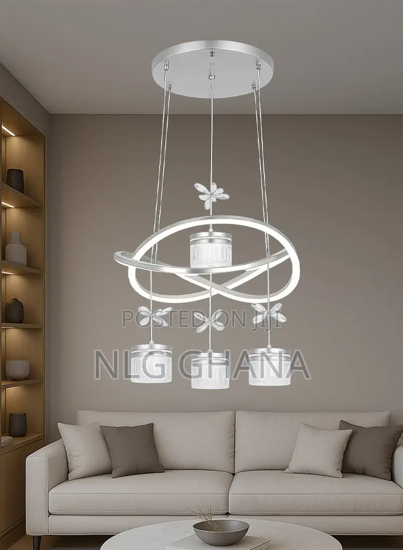 Modern Led Infinity Ring Chandelier Ceiling Light. Ghx7346