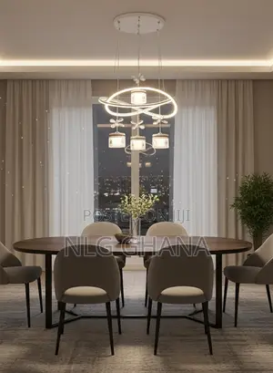 Modern Led Infinity Ring Chandelier Ceiling Light. Ghx7346