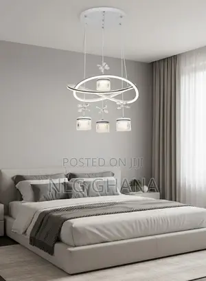 Modern Led Infinity Ring Chandelier Ceiling Light. Ghx7346