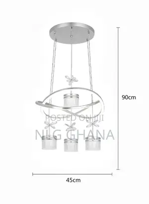 Modern Led Infinity Ring Chandelier Ceiling Light. Ghx7346