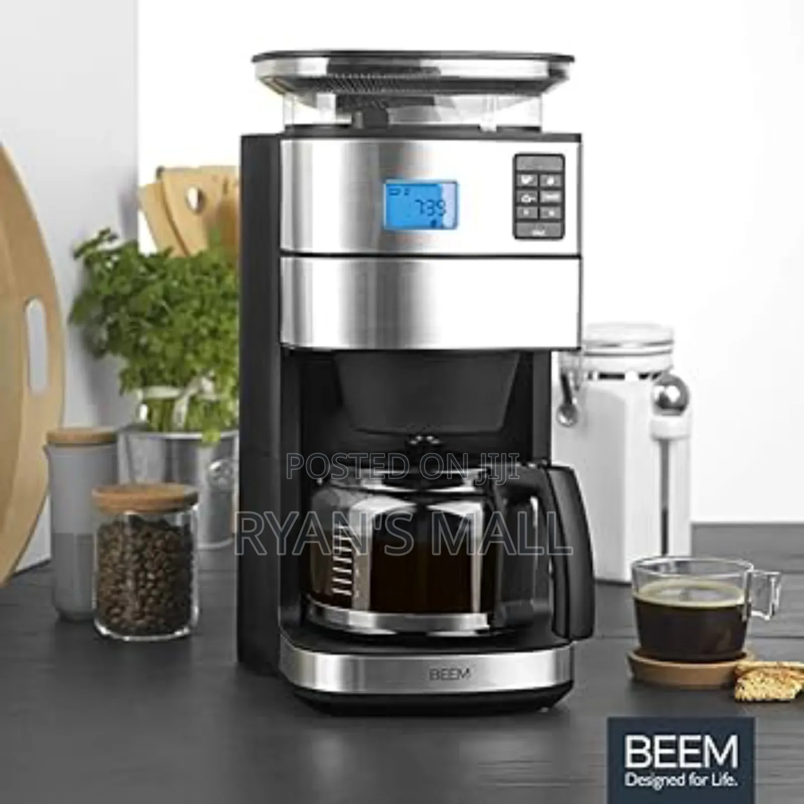 Coffee Maker With Grinder