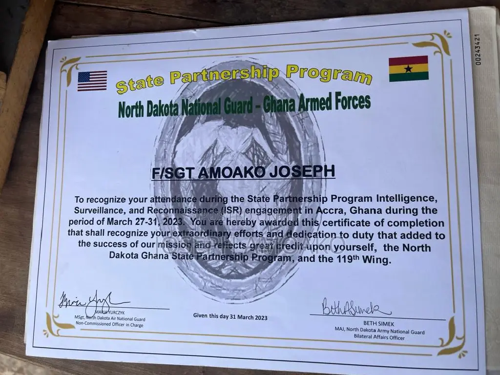 Security Instructor/ Warrant Officer Class 2