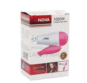 Nova Foldable Hair Dryer – 1000w