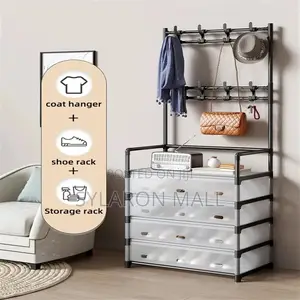 Multi-function Hallway Rack With Dust Proof Case