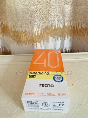 New Tecno Spark 40 Pro 128 GB
