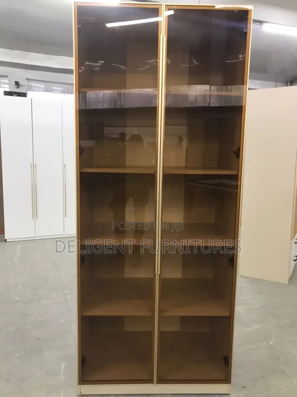 Glass Door Cabinet (Payment on Delivery)