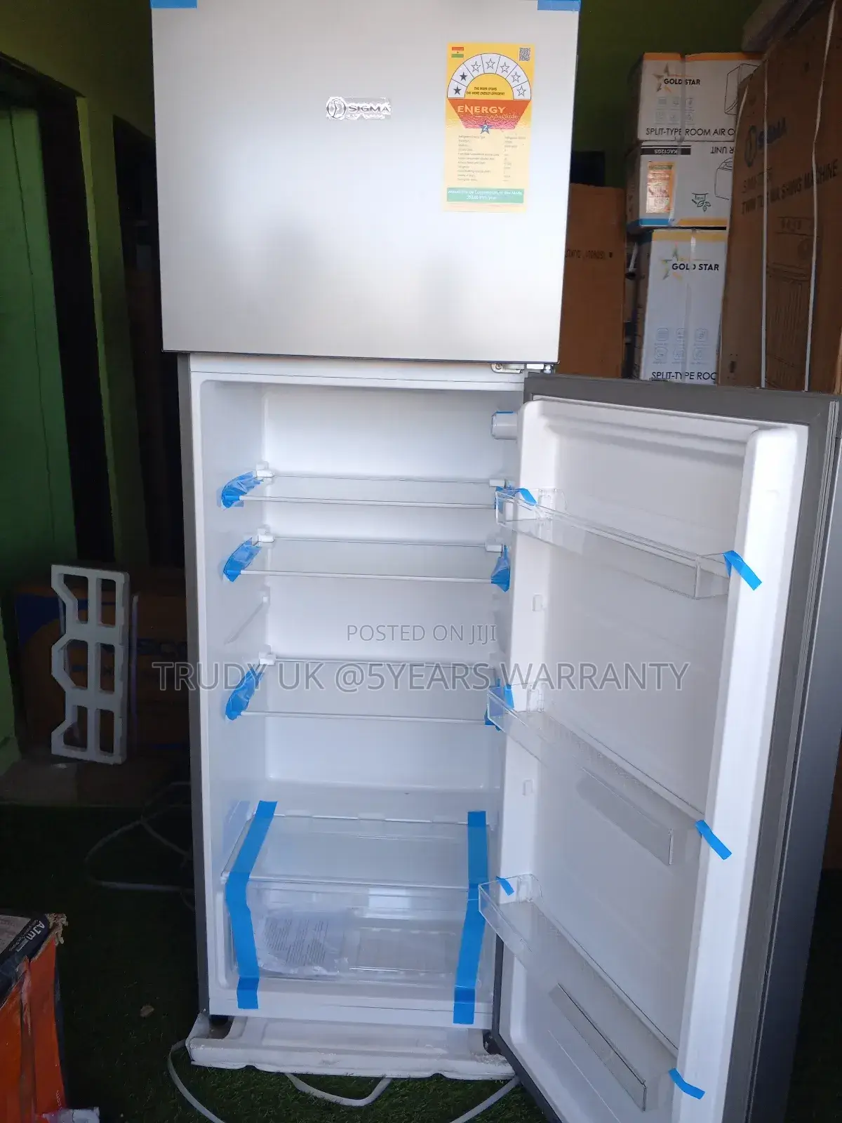 300l Sigma Double Door Refrigerator
