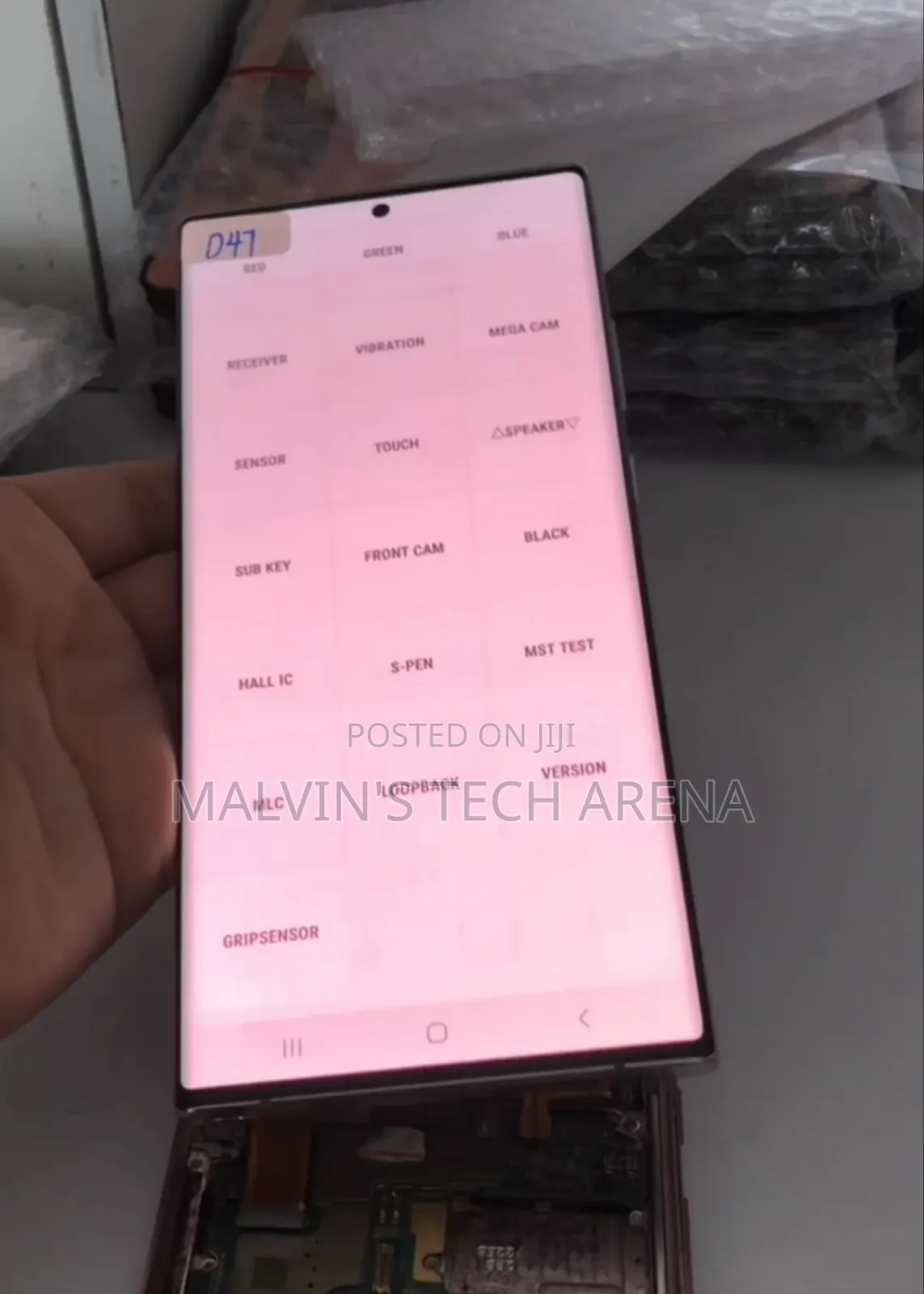 Samsung Note 20 Ultra Screen