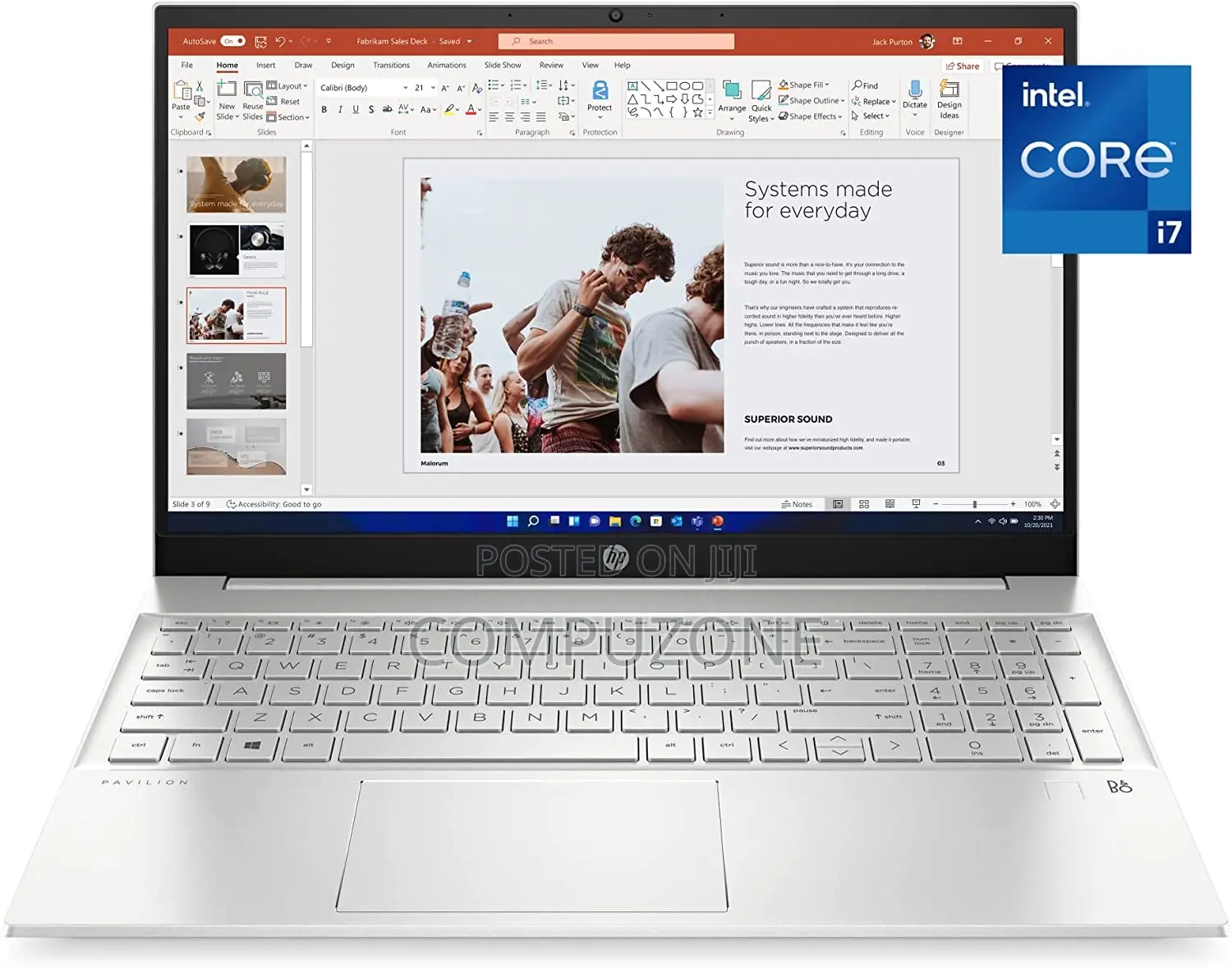 New Laptop HP Pavilion 15 16GB Intel Core i7 SSD 512GB