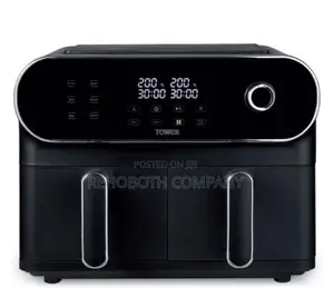 Tower Vortx T17144 10.4l Dual Basket Air Fryer 1700w,