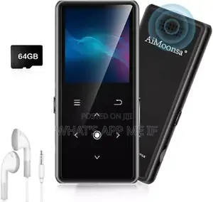 64gb Mp3 Player With Bluetooth 5.Onsa Music Player With Built-in Hd