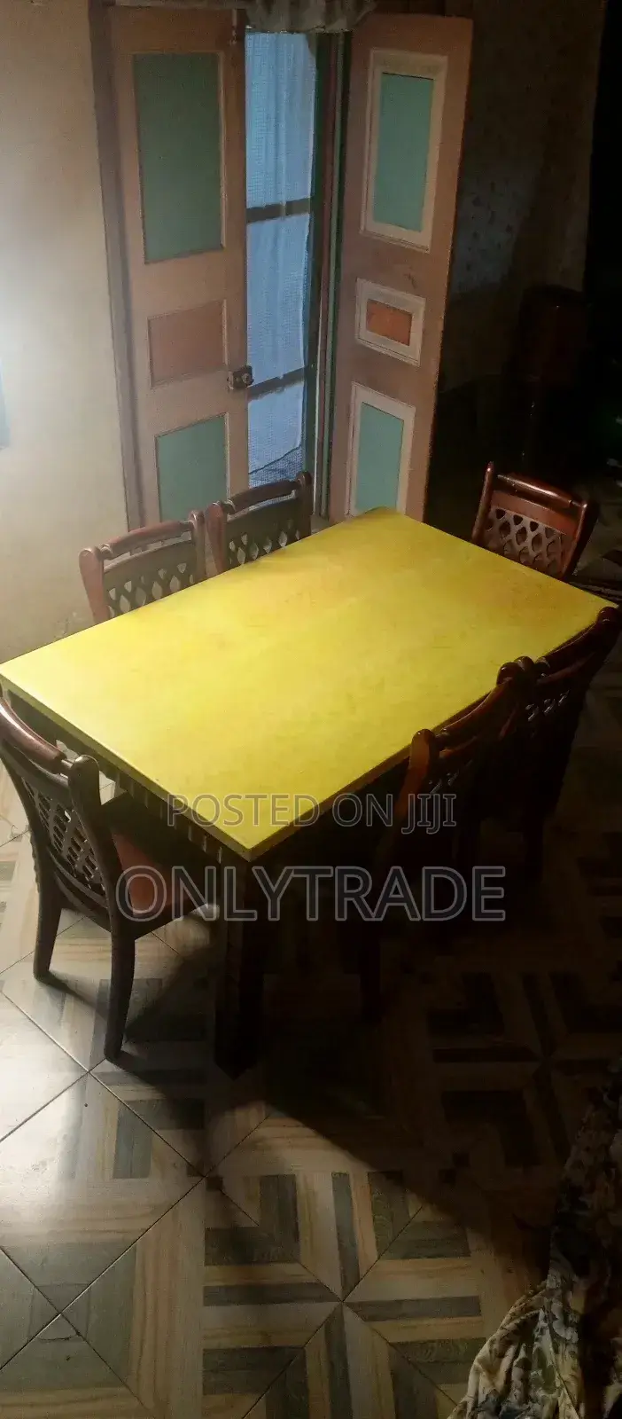 Marble Dinning Table With 6 Chairs