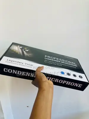 Studio Microphone (Professional Condenser Microphone)