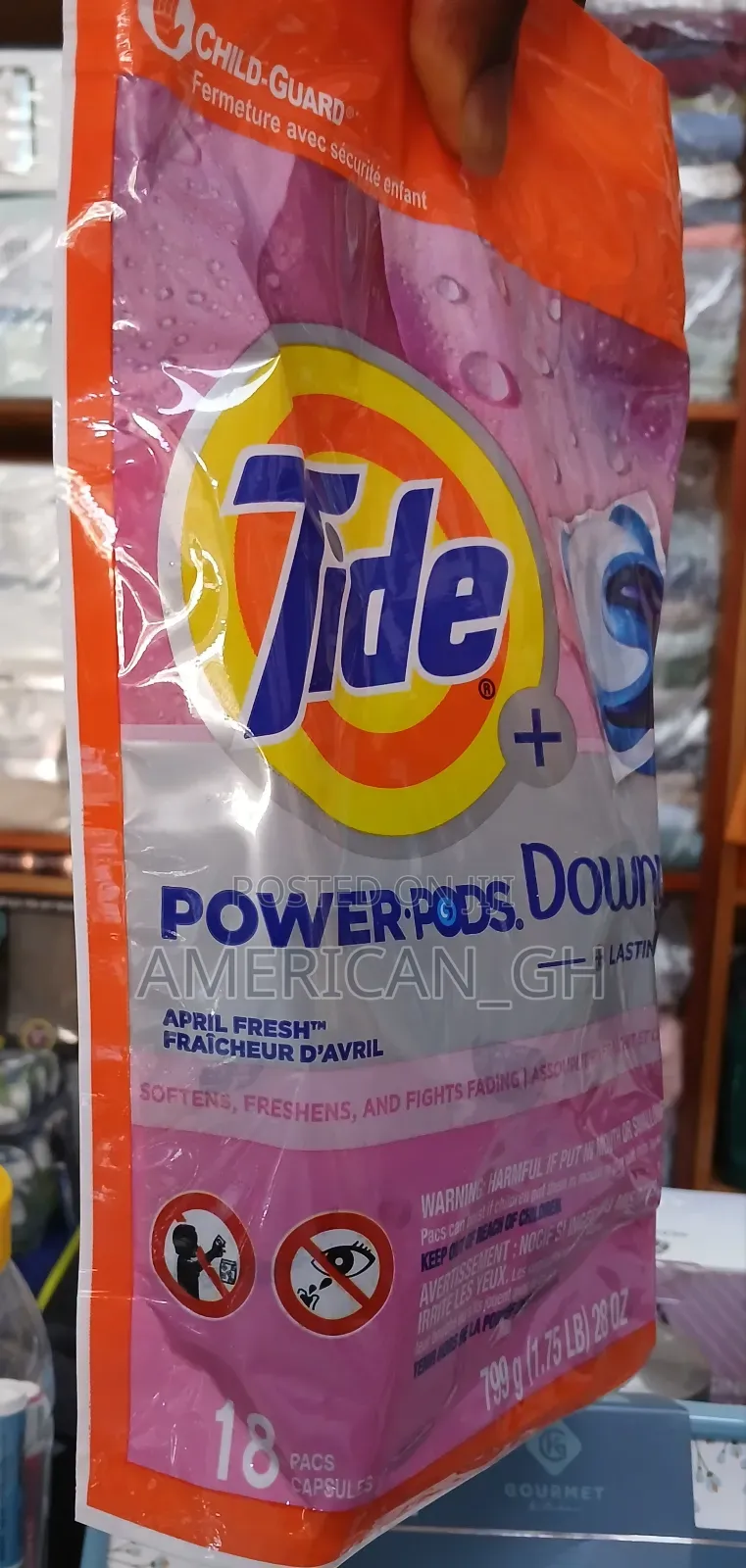 Tide Downy Power Pods, 18pack (Bigger Size)