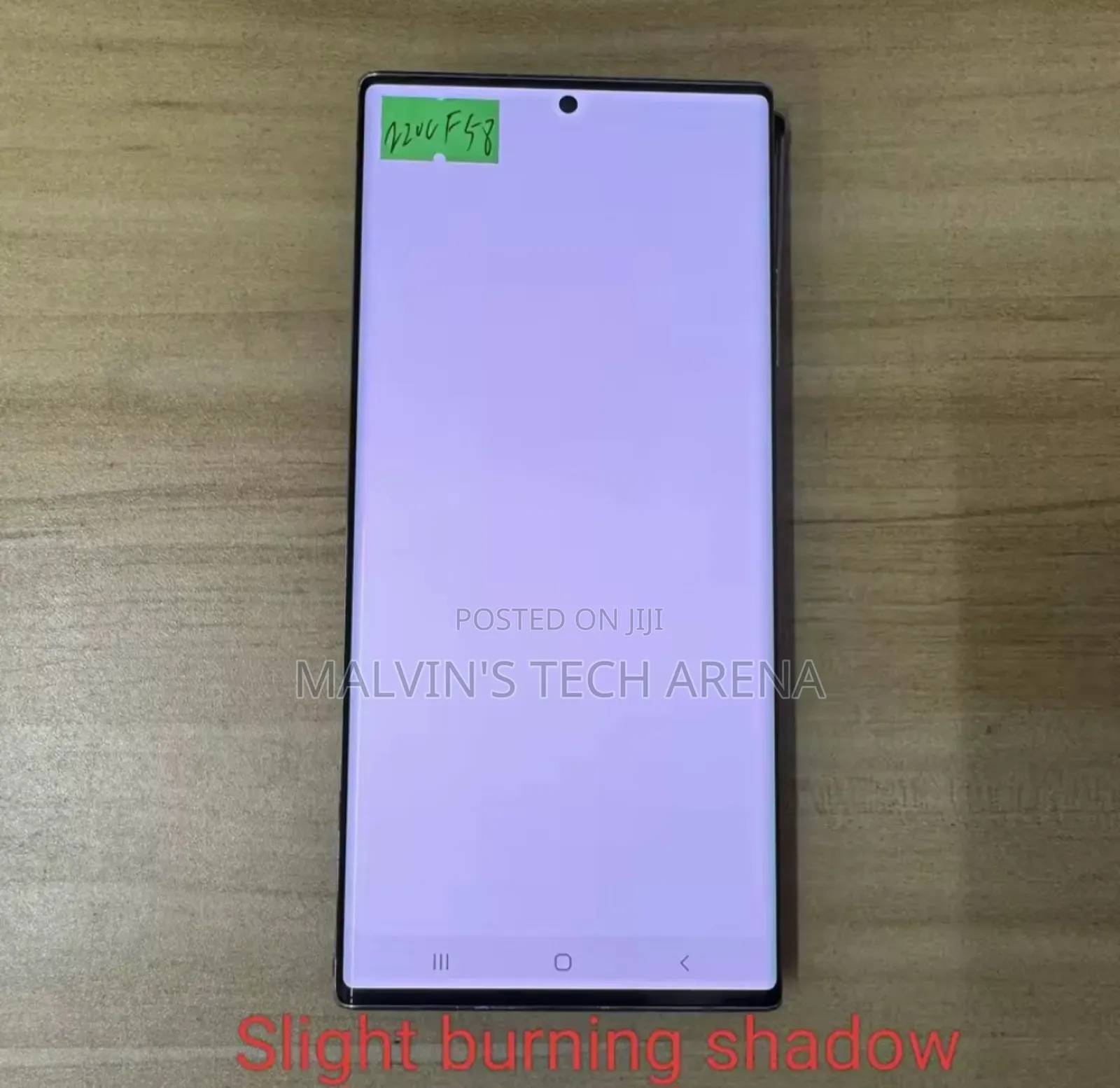 Samsung Note 20 Ultra Screen
