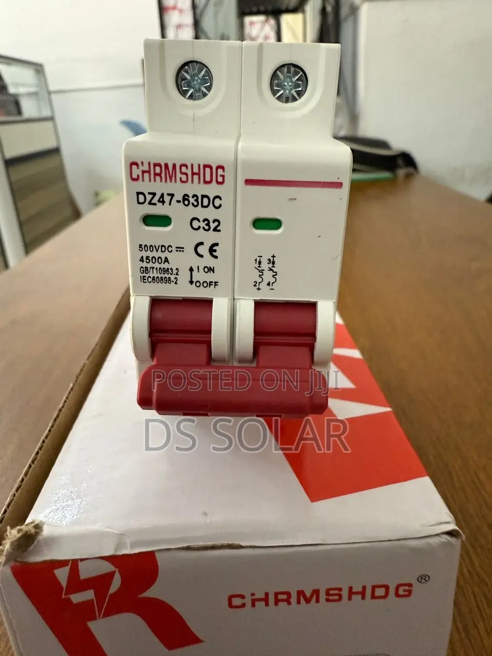 Dc MCB Circuit Breaker 2p 32a