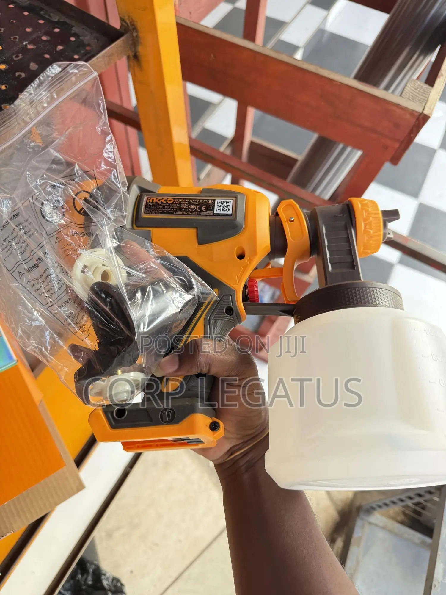 Ingco Cordless Spray Gun