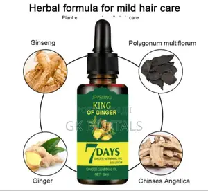 Ginger Hair Beard Serum – Thicker, Healthier Growth