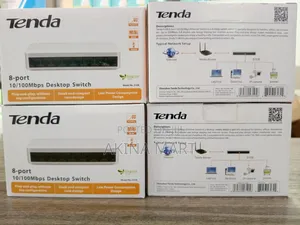 Tenda 8 Port 10/100mbps Desktop Switch