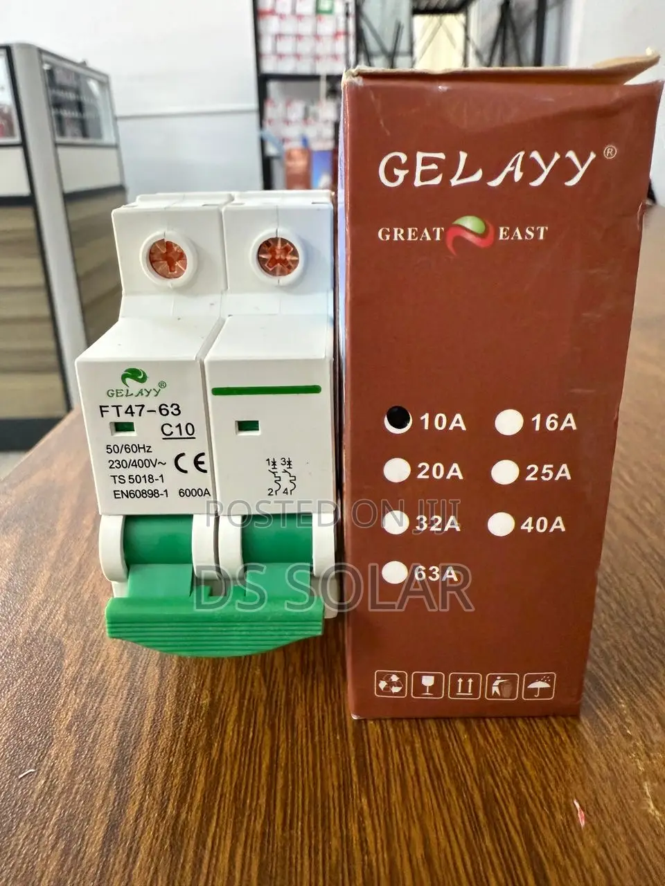 Ac MCB Circuit Breaker 2p 10a