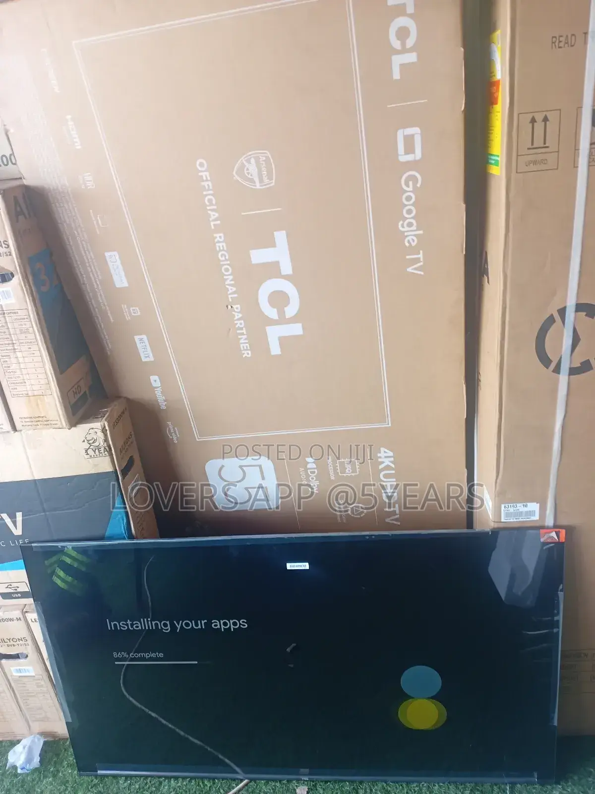 Affordable Luxury TCL 55inches Television