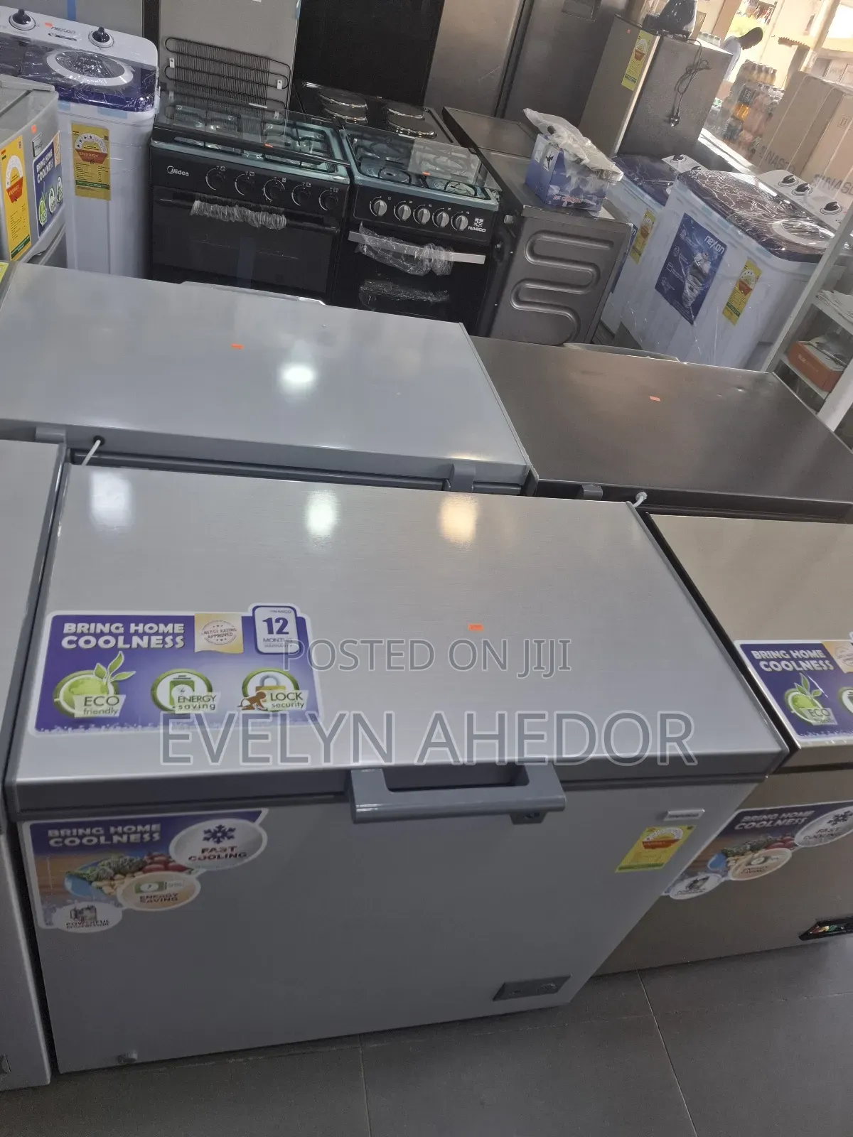 Specious Nasco Chest Freezer 200litres Brand New Going for Cool Price