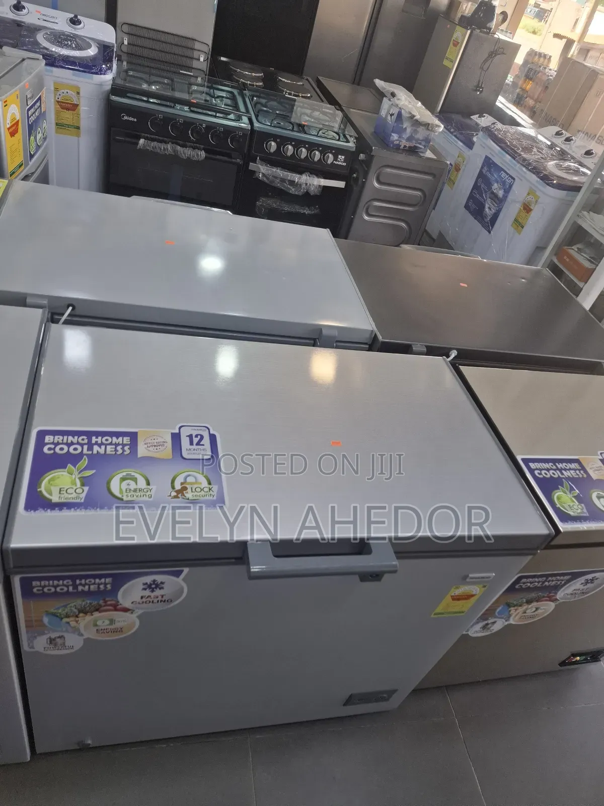 Specious Nasco Chest Freezer 200litres Brand New Going for Cool Price