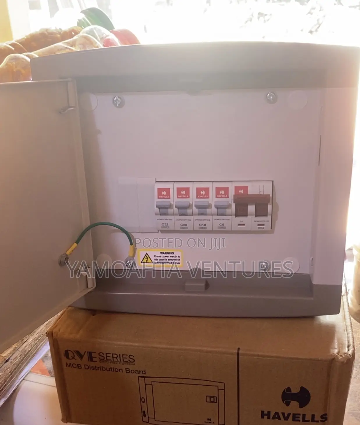 4way Single Phase Distribution Board