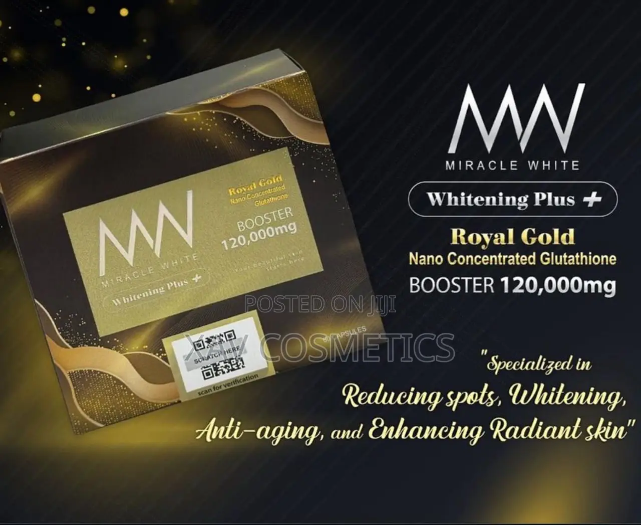 Miracle White Whitening Plus Supplements